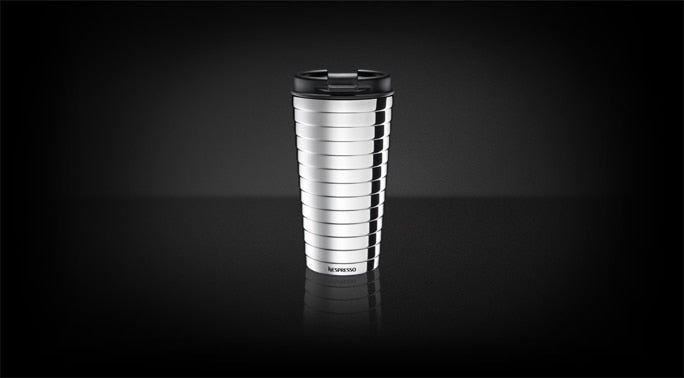 Touch Travel Mug - Silver