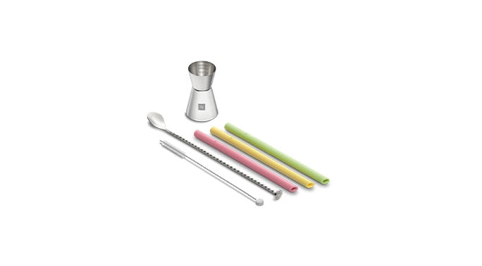Recipe Kit - Reusable Straws and Jigger